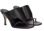 Christopher Esber Black Leather Binx Mules