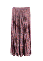 Zimmermann Multicoloured Rib Knit Midi Skirt