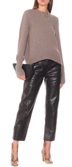 Petar Petrov Hunter Black Leather Pants