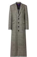 Ralph Lauren Collection Syeda houndstooth wool coat.