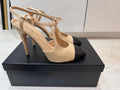 Chanel Heeled T Bar Pumps