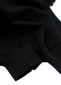 Simone Rocha Black Frill Detail Cuffed Joggers