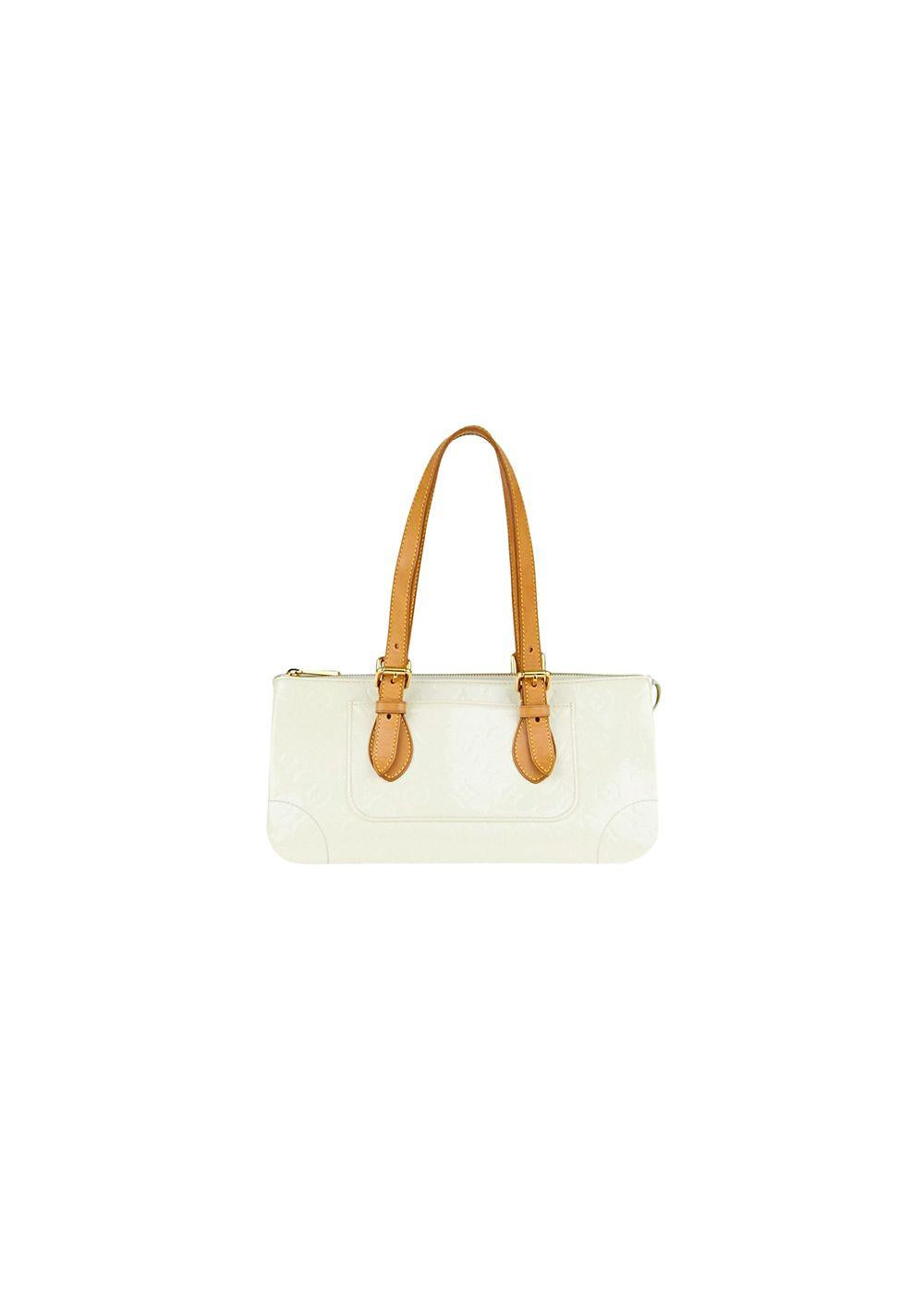 Perle Monogram Vernis Rosewood Avenue Bag