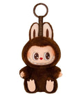 DUO DUO "Have a Seat" Labubu bag charm.