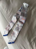 Hermes Precious Paradise Silk Twilly Scarf