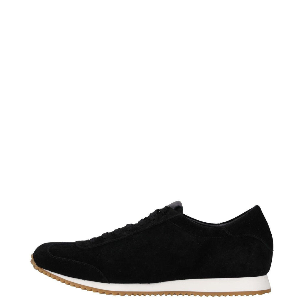 Camilla and Marc Black Suede Trainers