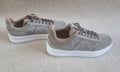 Taupe Suede Cassetta Sneakers