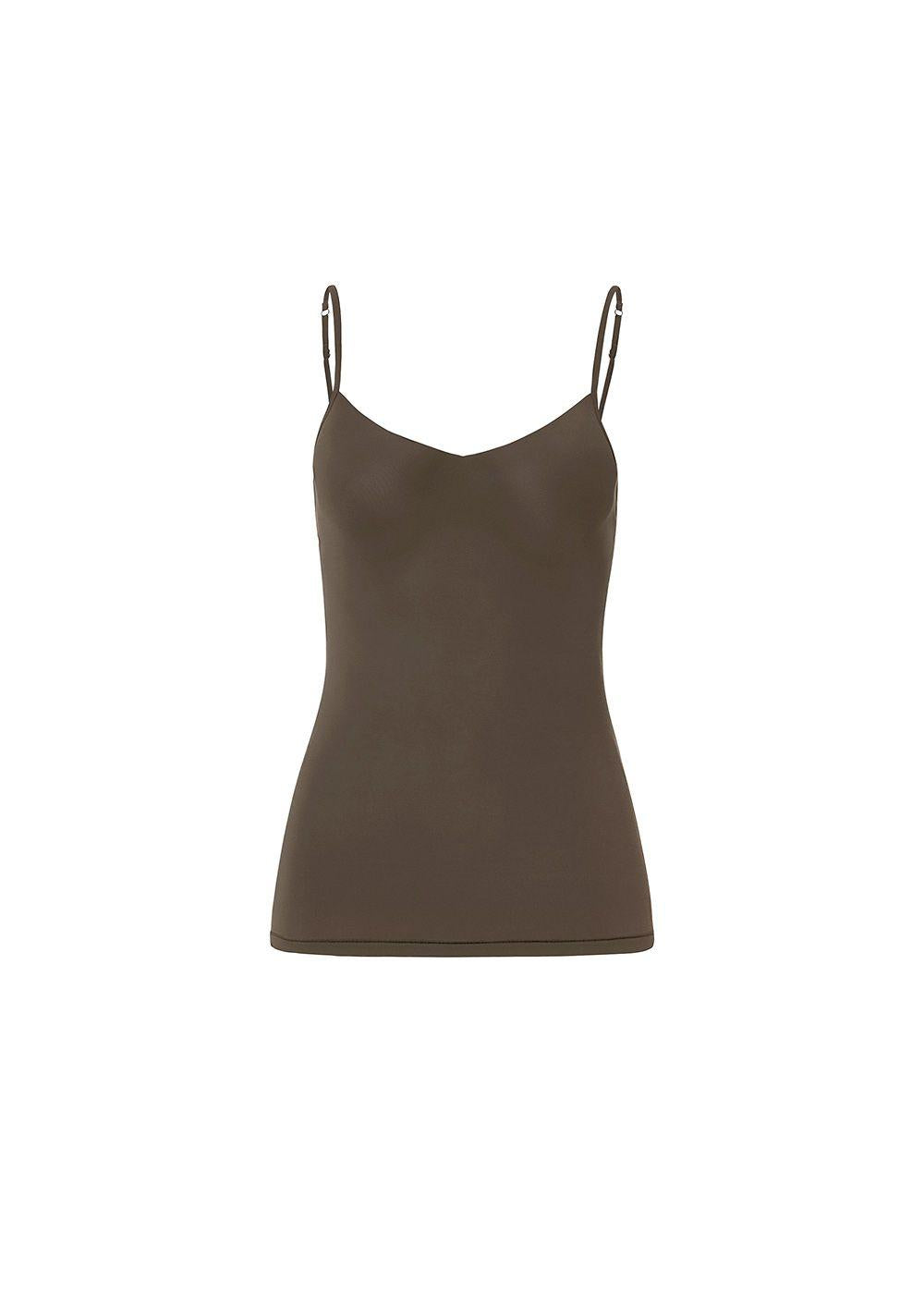 Khaki Padded Cami Top