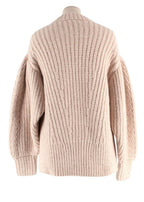 Ulla Johnson Beige Chunky Knit Jumper