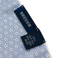 Breuer Blue Floral Pattern Pocket Square