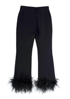 Tuckernuck Black Feather Hem Trousers