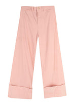 Sea New York Pink Cargo Linen Blend Trousers