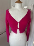 Jacquemus Alzou Cropped Mohair-blend Cardigan