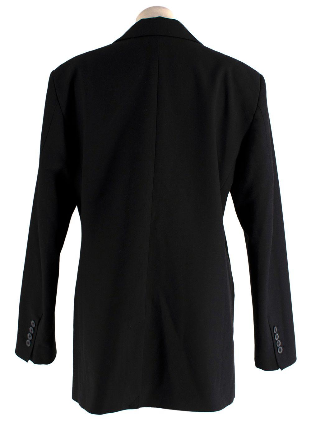Frame Black Single Breasted Blazer