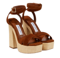 Jimmy Choo Gaia 140 Platform Sandals