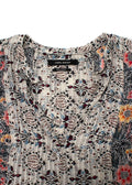 Isabel Marant Silk Floral Print Sleeveless Blouse