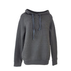Maje Textured Cotton Hoodie