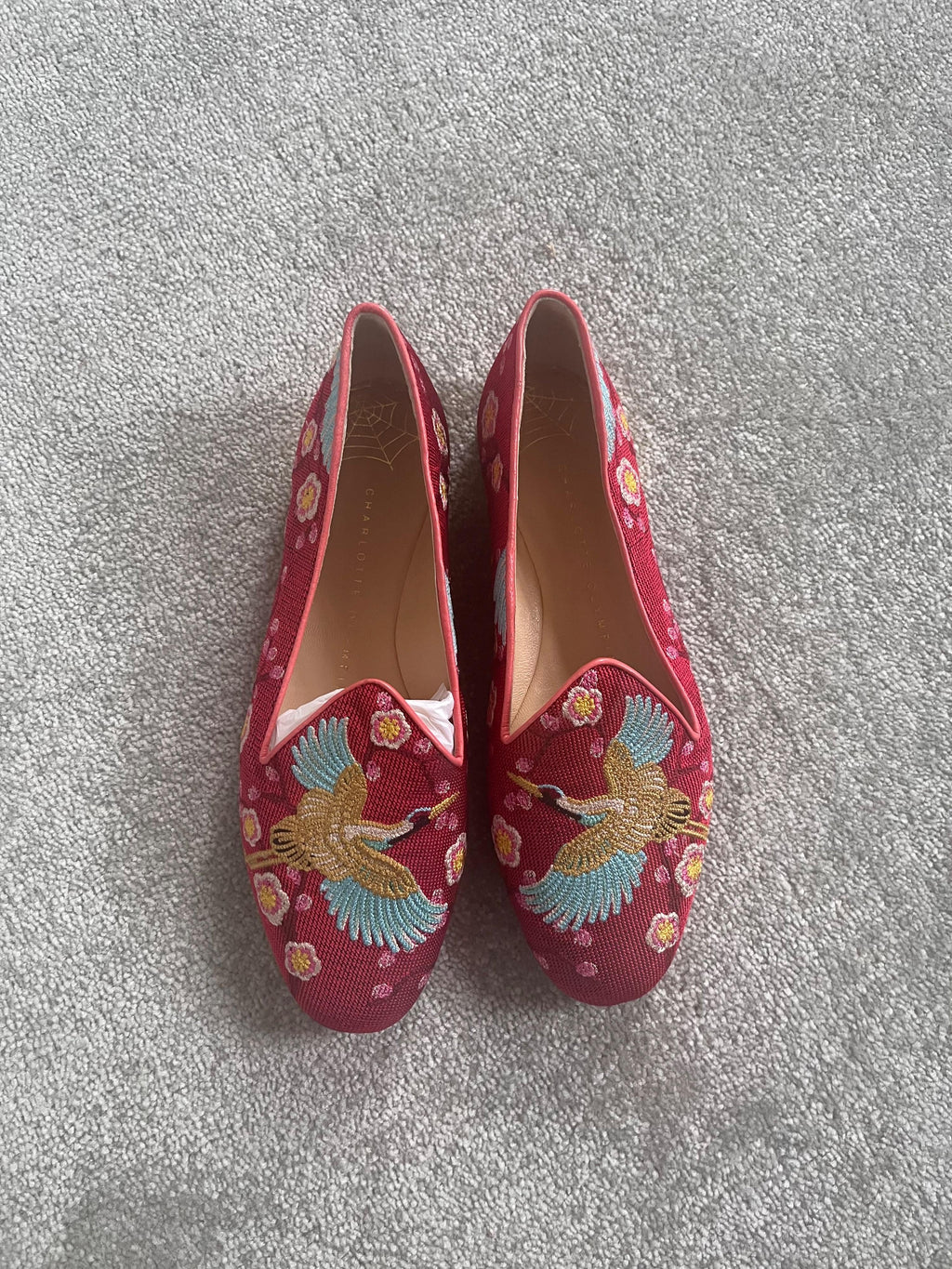 Multicolour Embroidered Ballet Flats