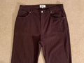 Reformation Organic Cotton Brown Jeans