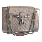 Gucci Guccissimo Emily Patent Leather Shoulder bag