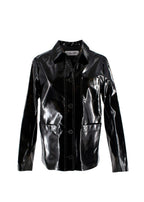 Dior Black Glossy Single-breasted Jacket