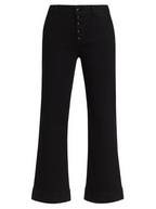 Paige Leenah Black Flared Jeans