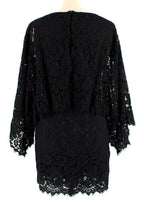 Dolce & Gabbana Black Lace Mini Dress