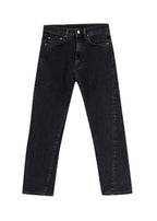 Toteme Washed Black Twisted Seam Jeans