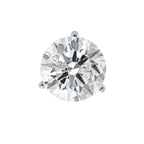 1.15 Carat Fine Labgrown Diamond Stud Earrings set in White Gold