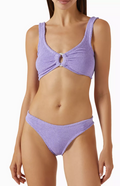 Hunza G Julia Bikini Set in Original Crinkle