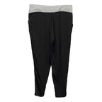Robert Rodriguez Black Silk Blend Trousers with Grey Waist