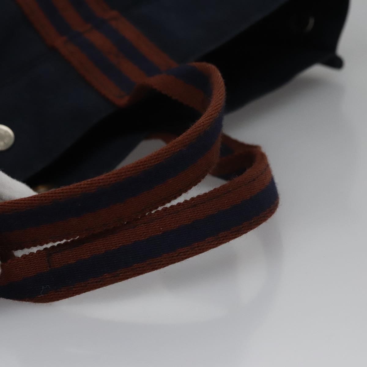 Hermès Blue Canvas Tote Bag