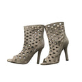 Jimmy Choo Suede Cut-Out Booties