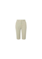 Putty Tech Cotton High Waisted Jean Shorts