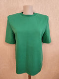 The Attico Green Cotton T-shirt