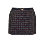 VLogo Tweed Mini Skirt