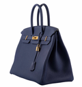 Hermès Birkin 35cm in Togo Bleu Nuit with Gold Hardware