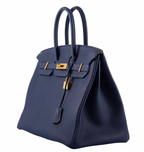 Hermès Birkin 35cm in Togo Bleu Nuit with Gold Hardware
