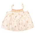 Marie Chantal cream floral print top
