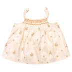 Marie Chantal cream floral print top