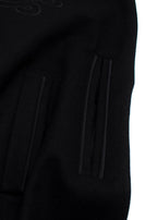 Red Valentino Black Wool Blend Cape