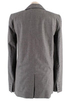 Chloe Grey Single Breasted Wool Blazer