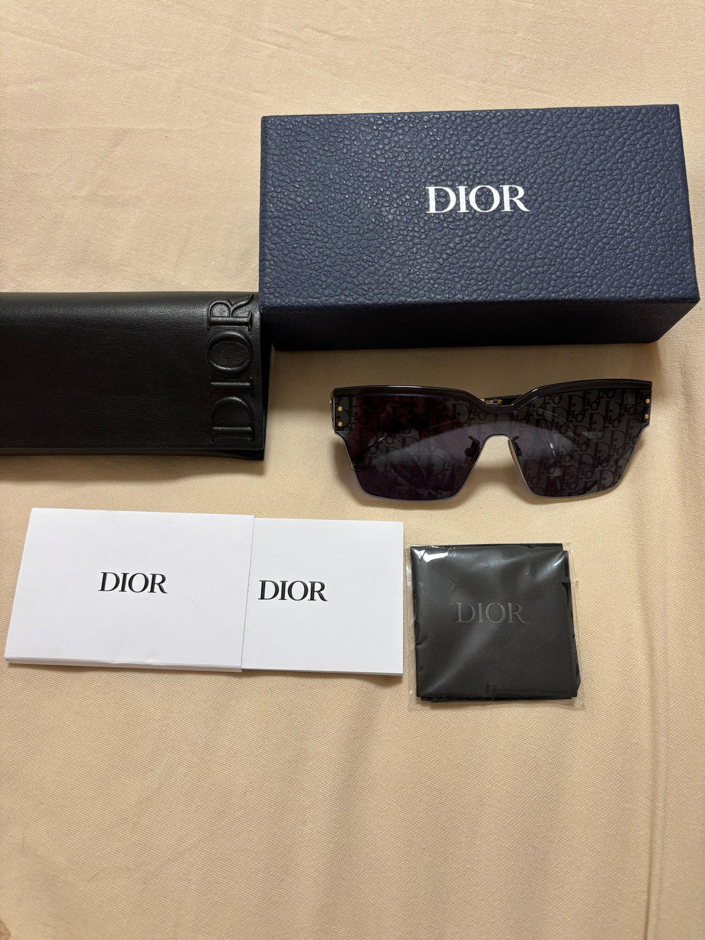 Dior Blue Mask Sunglasses