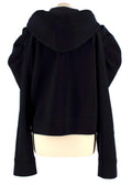 Dice Kayek Crystal Bow Embellished Puff Sleeve Jacket