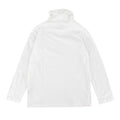 Liu-Jo White Roll-Neck Long-sleeve Top
