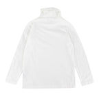 Liu-Jo White Roll-Neck Long-sleeve Top