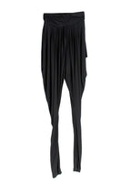 Alexander McQueen Black Silk Blend Harem Pants