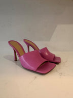Bottega Veneta Leather Padded Mules