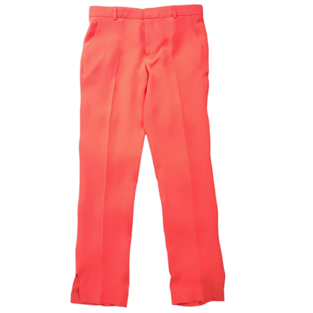 Joseph red silk trousers