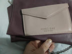 Ming Ray Violet Envelope Chain Clutch